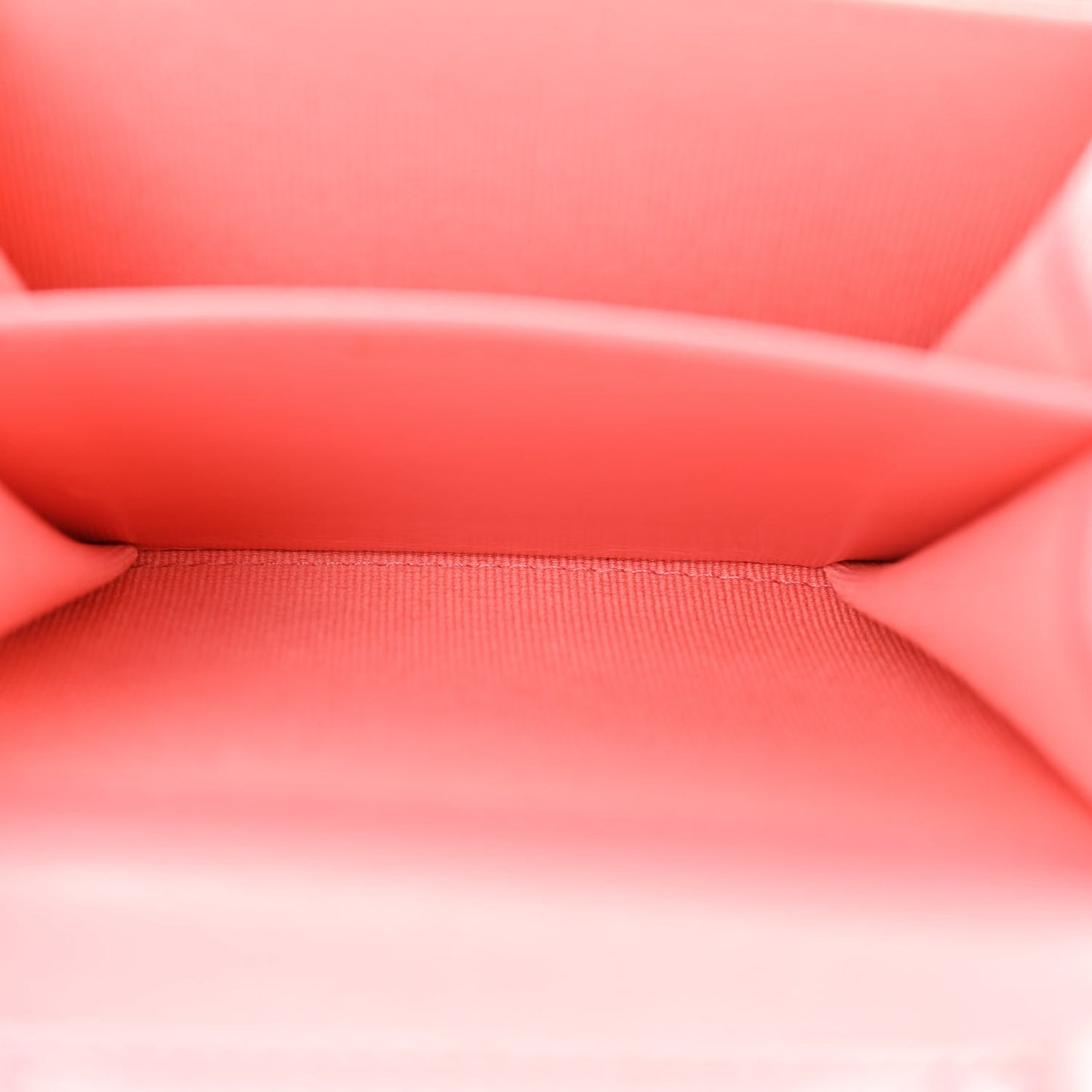 Lambskin Enamel Quilted Pending CC Card Holder On Chain Pink