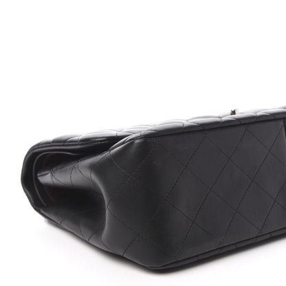 Chanel Lambskin Quilted Jumbo Double Flap Black 8 of 11