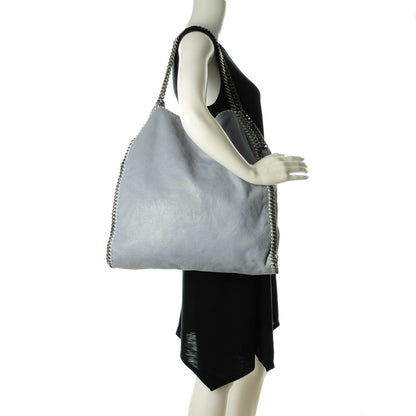 Stella McCartney Shaggy Deer Big Falabella Tote Ice Blue 2 of 9