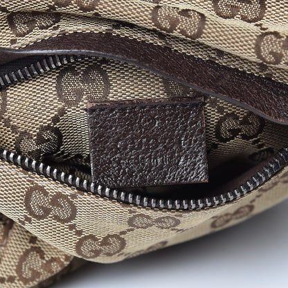 Gucci Monogram Web Belt Bag Dark Brown 6 of 9