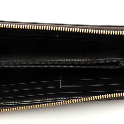 Gucci Metallic Monogram Zip Around Wallet Brown 5 of 6
