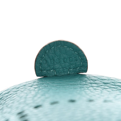 Hermes Taurillon Clemence Evelyne TPM Vert Verone 7 of 10