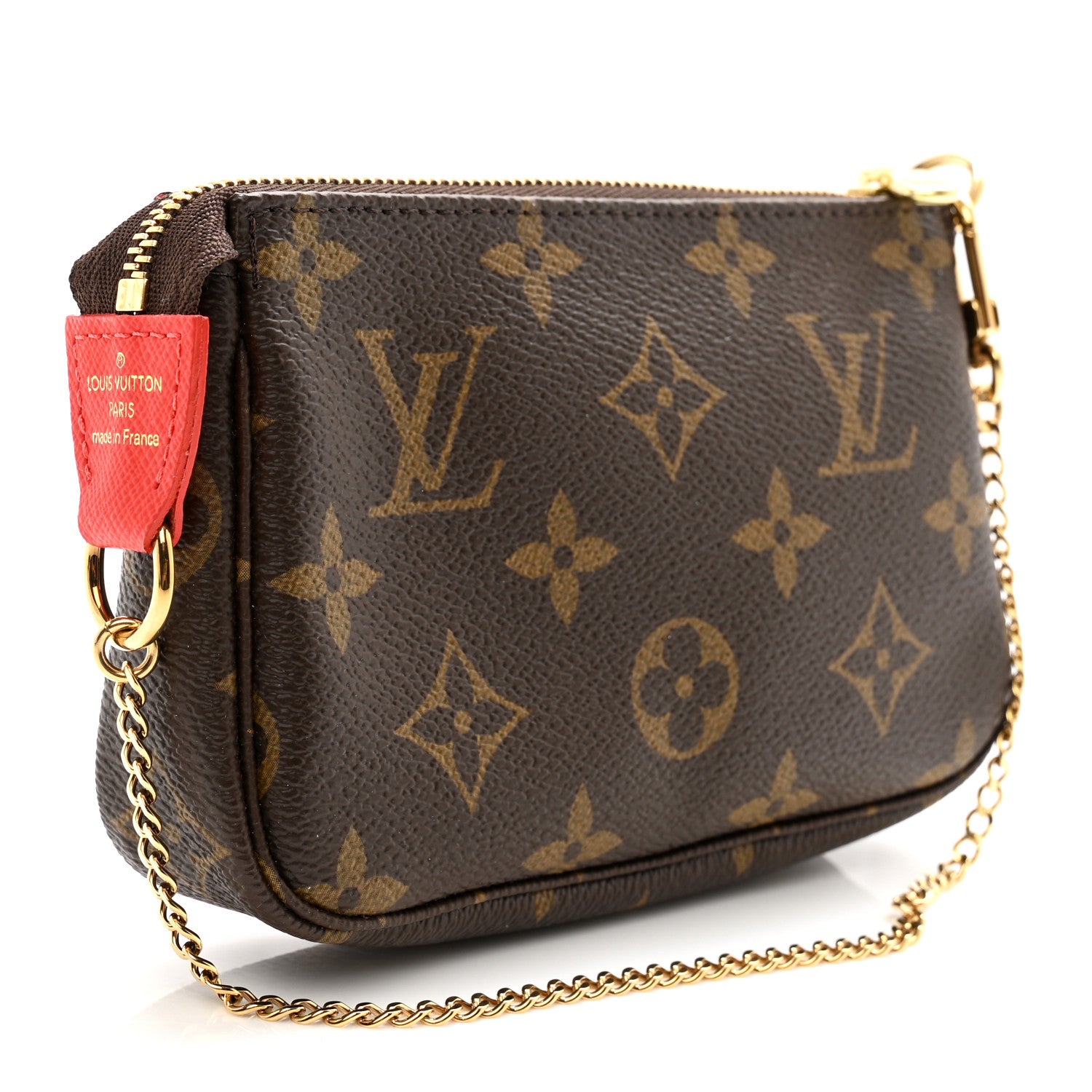 Louis Vuitton Monogram 2018 Christmas Animation Mini Cats Pochette Accessories 3 of 8