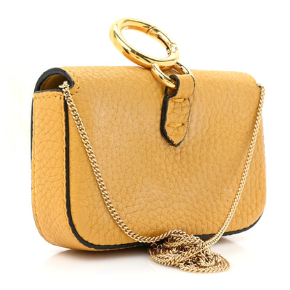 Fendi Cuoio Romano Scented Nano Baguette Charm Giallo Fendi 3 of 14