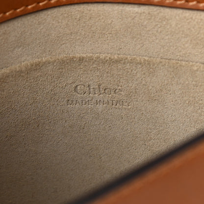 Chloe Calfskin Suede Small Nile Bracelet Bag Caramel 11 of 15