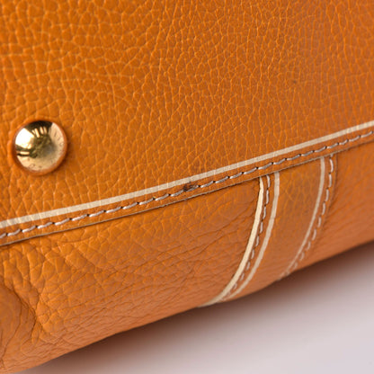 Louis Vuitton Tobago Calfskin Carryall Yellow 14 of 20