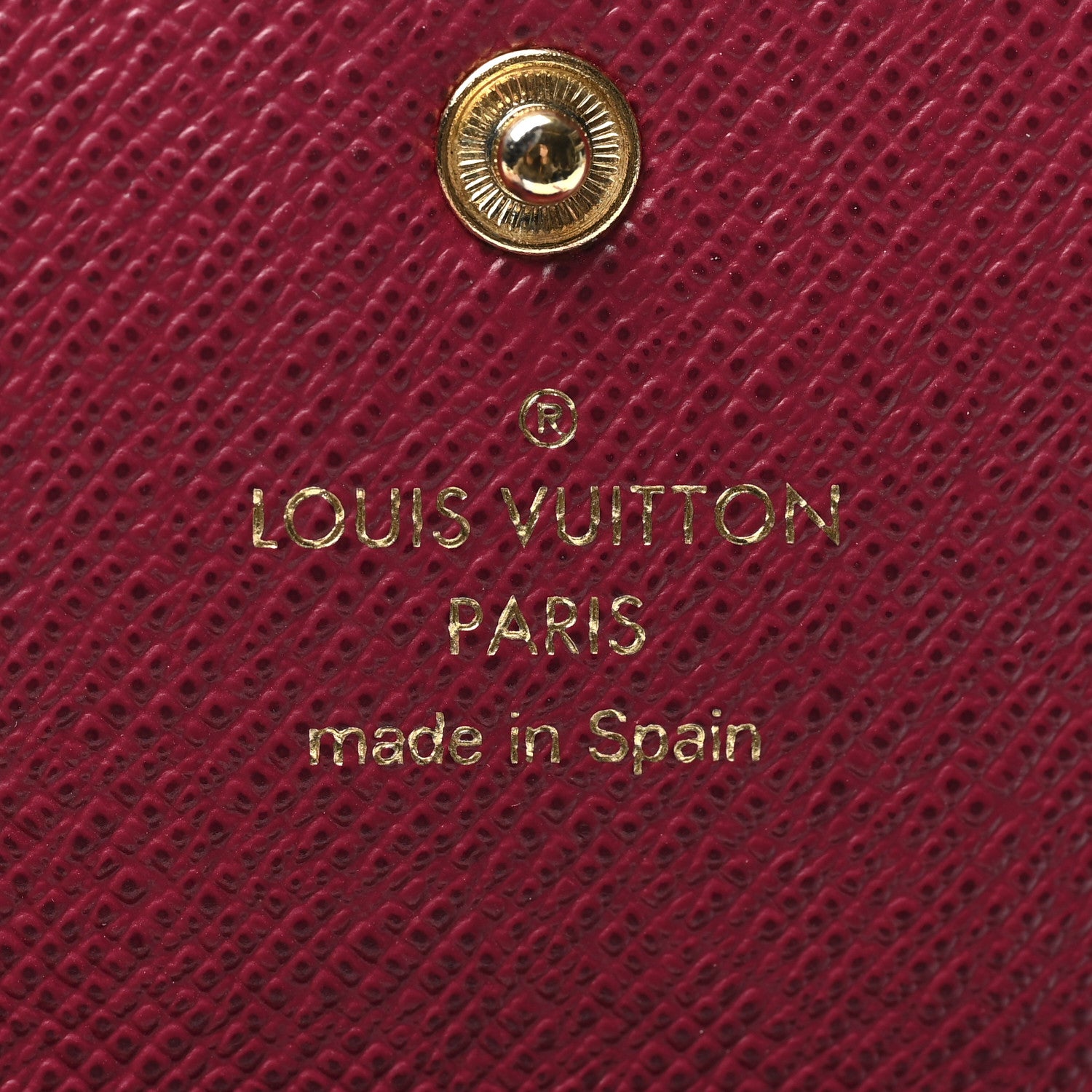 Louis Vuitton Monogram Rosalie Coin Purse Fuchsia 5 of 7