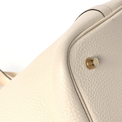 Hermes Taurillon Clemence Picotin Lock 22 MM Nata 11 of 12