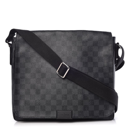 Louis Vuitton Damier Graphite District MM 1 of 7
