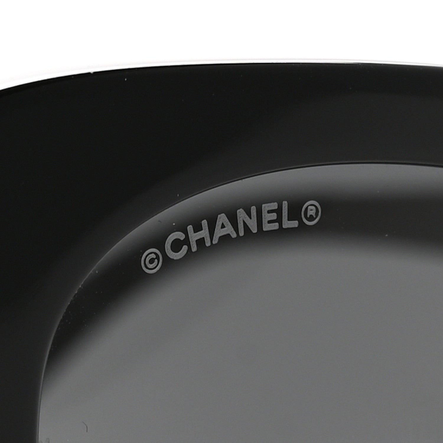 Chanel Acetate Strass Square Sunglasses 5422-B Black White 8 of 9