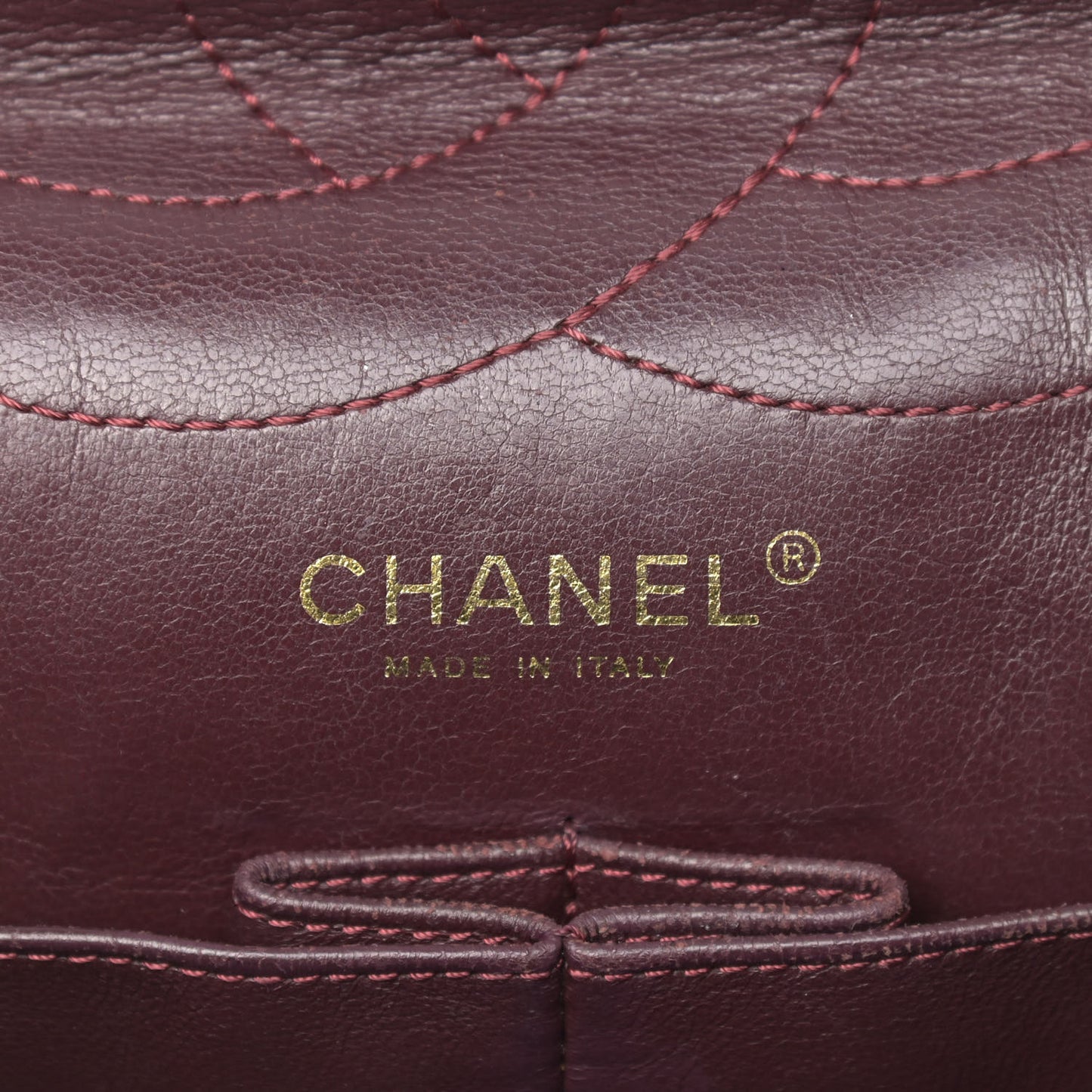 Aged Calfskin Quilted 2.55 Reissue 227 Flap Black