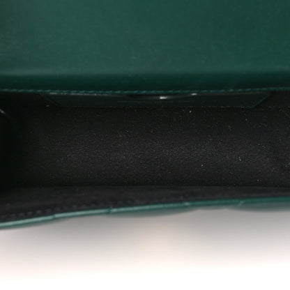 Alexander McQueen Lambskin Quilted Knuckle Shoulder Bag Green 5 of 10