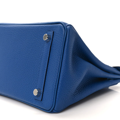 Hermes Togo Birkin 25 Bleu Royal 8 of 8