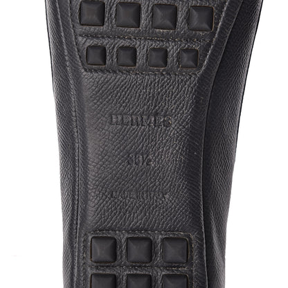 Hermes Epsom Liberty Ballerina Flats 38.5 Black 7 of 11