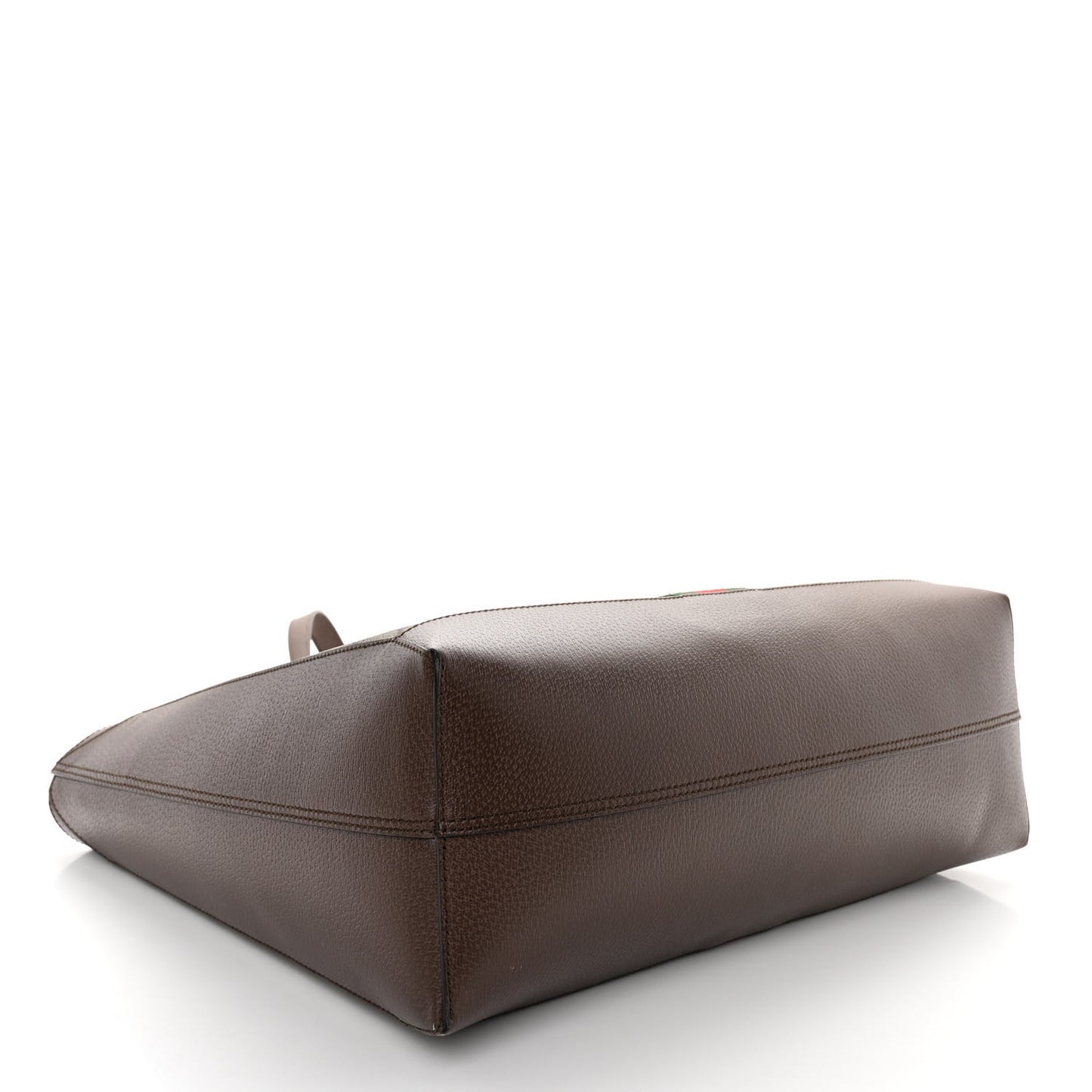 GG Supreme Monogram Web Ophidia Tote Brown