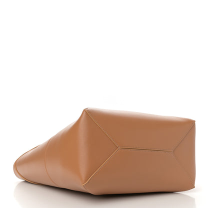 Loewe Shiny Calfskin Medium Puzzle Fold Tote Warm Desert 4 of 10