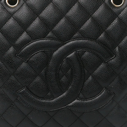 Chanel Caviar Quilted Grand Shopping Tote GST Black 8 of 14