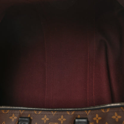 Louis Vuitton Monogram Macassar Keepall Bandouliere 55 4 of 10