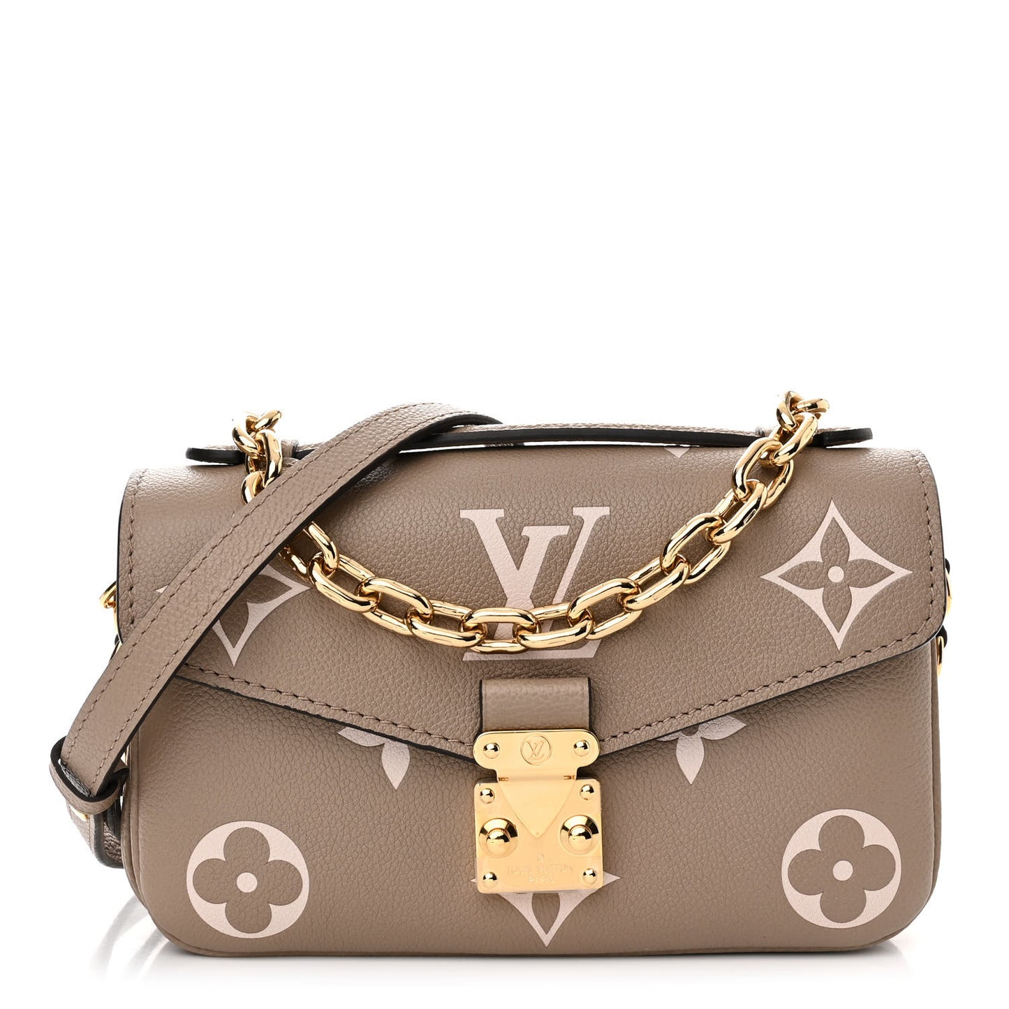 Empreinte Monogram Giant Pochette Metis East West Tourterelle Creme