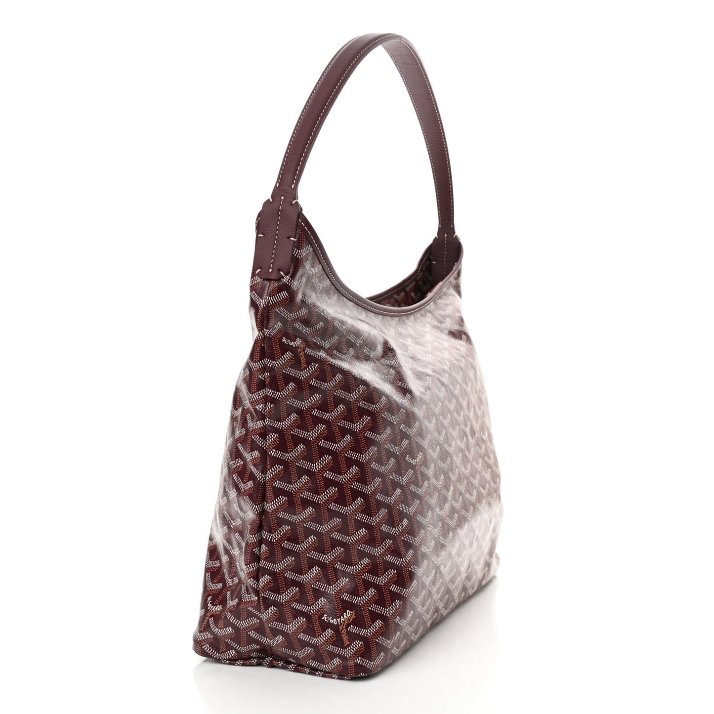 Goyardine Boheme Hobo Burgundy