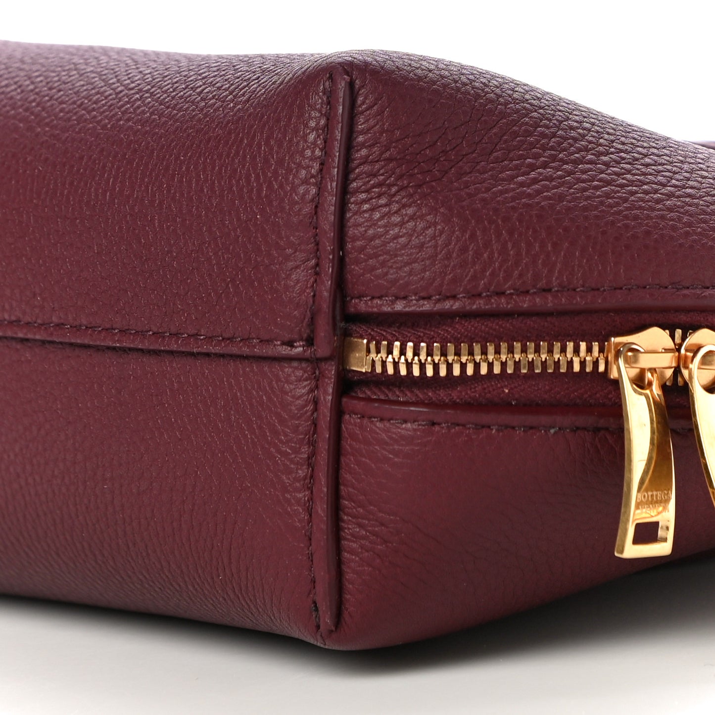 Grained Calfskin Swoop Bordeaux