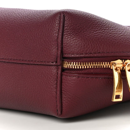 Bottega Veneta Grained Calfskin Swoop Bordeaux 10 of 11