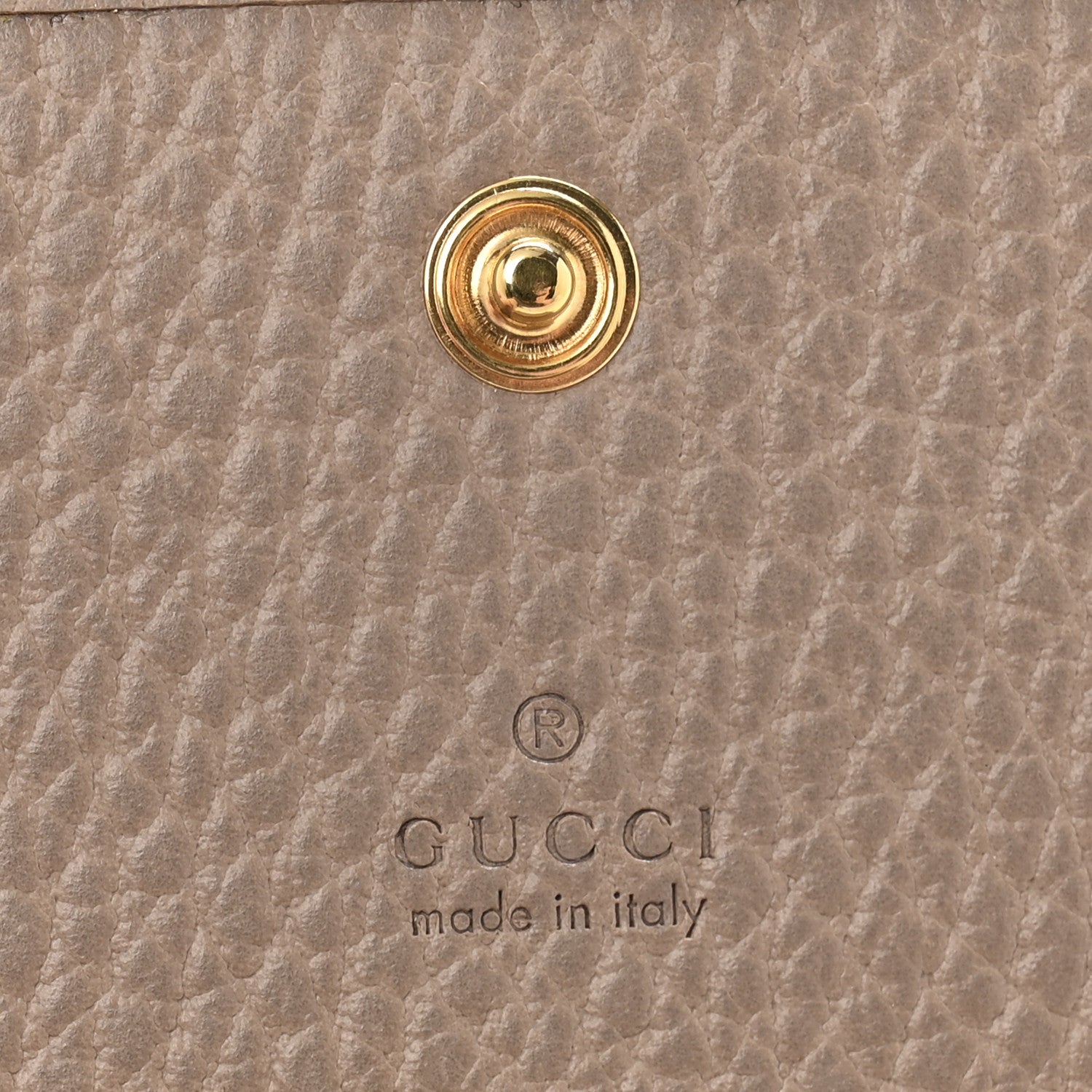 Gucci Pebbled Calfskin GG Marmont Card Case Porcelain Rose 6 of 9