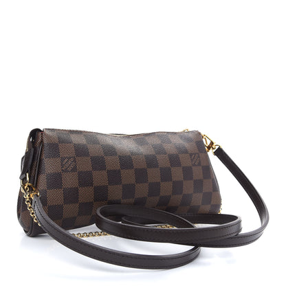 Louis Vuitton Damier Ebene Eva Clutch 3 of 9