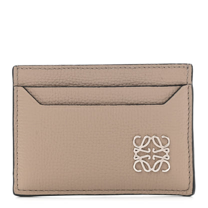 Loewe Soft Grained Calfskin Anagram Card Holder Sand 1 of 8