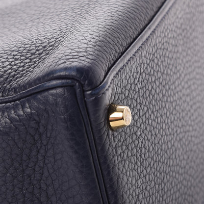 Hermes Taurillon Clemence Kelly Retourne 28 Bleu Nuit 29 of 34