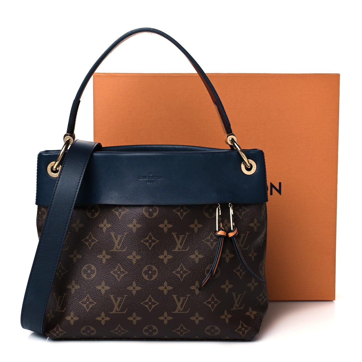 Louis Vuitton Monogram Tuileries Besace Marine Bordeaux 10 of 10