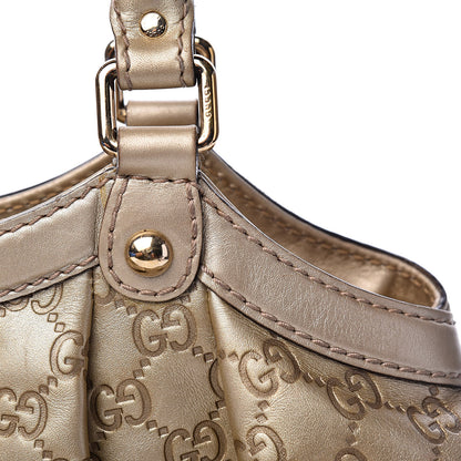 Gucci Guccissima Medium Sukey Tote Champagne 15 of 20