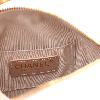 Chanel Lambskin Quilted Small Perfect Meeting Hobo White 6 of 10