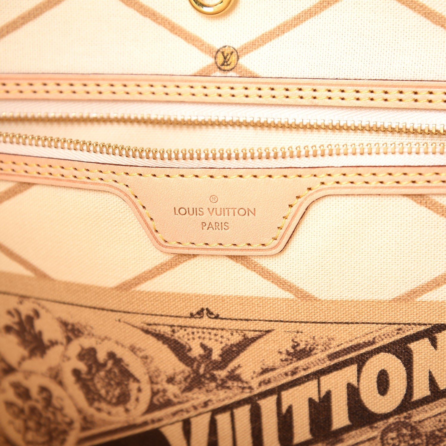 Louis Vuitton Damier Azur Summer Trunks Neo Neverfull MM 7 of 9