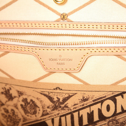 Louis Vuitton Damier Azur Summer Trunks Neo Neverfull MM 7 of 9