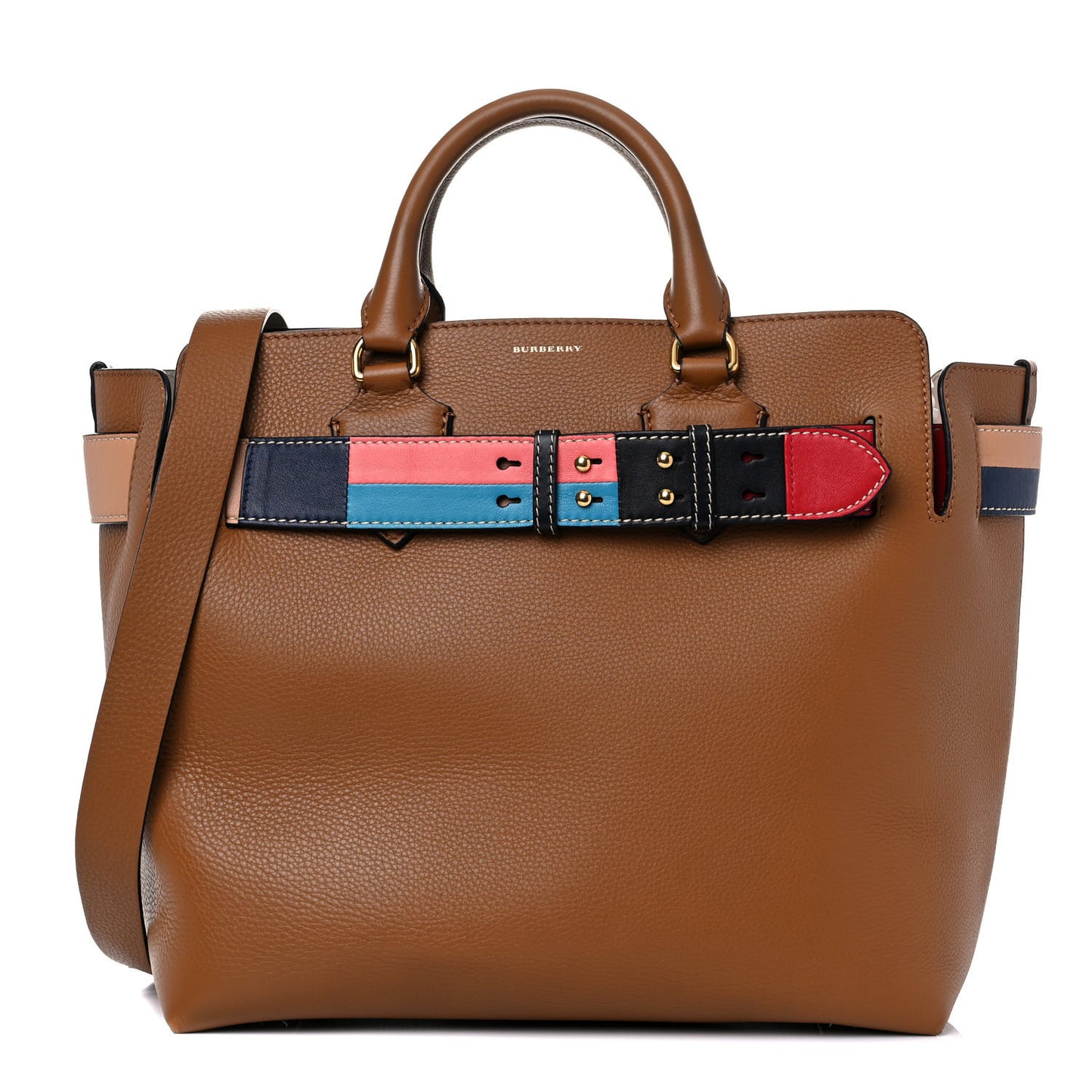 Soft Grain Calfskin Medium Belt Bag Cognac