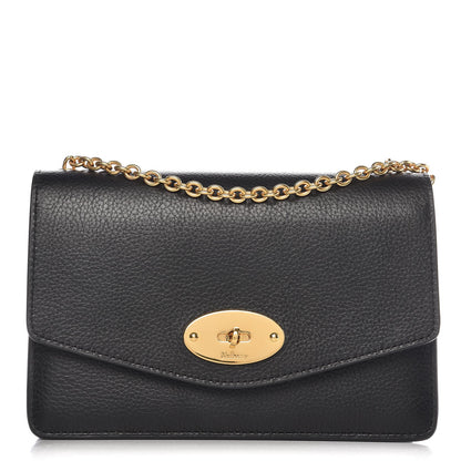 Mulberry Classic Grain Calfskin Small Darley Black 1 of 6