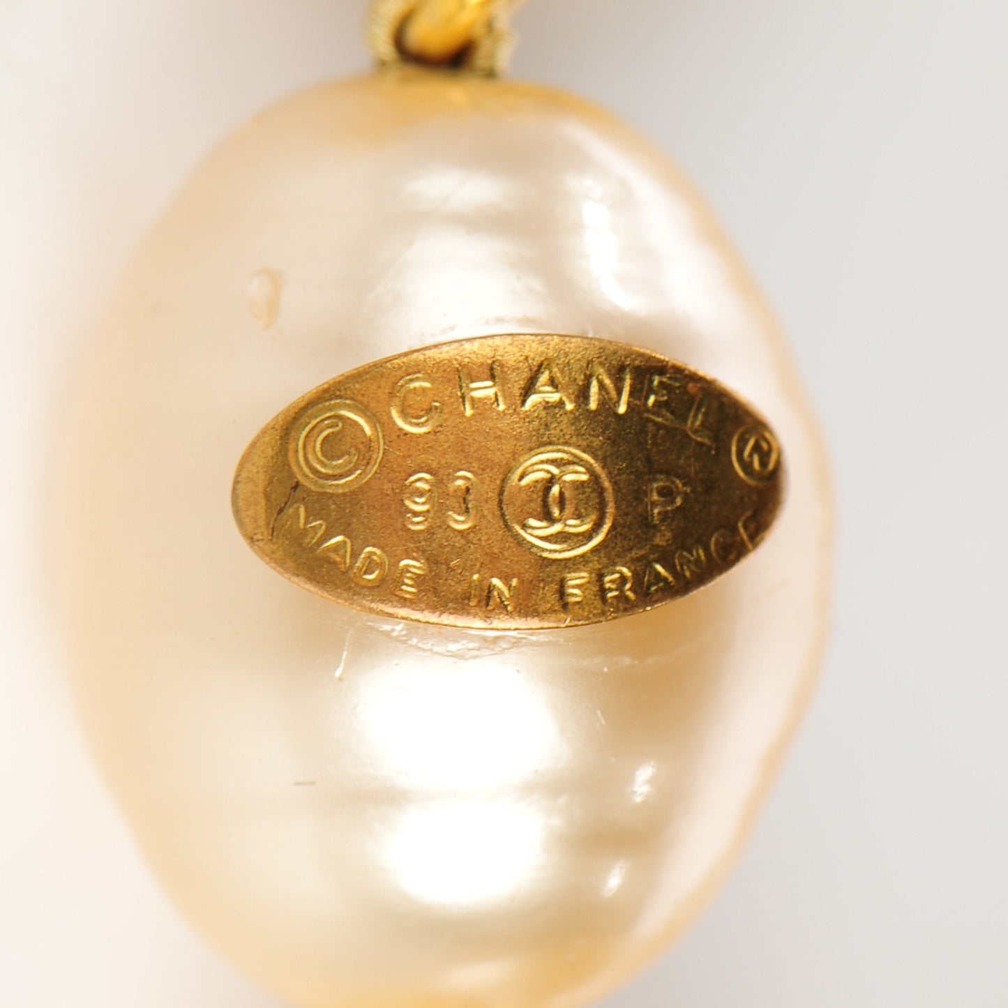 Irregular Pearl Bracelet Gold