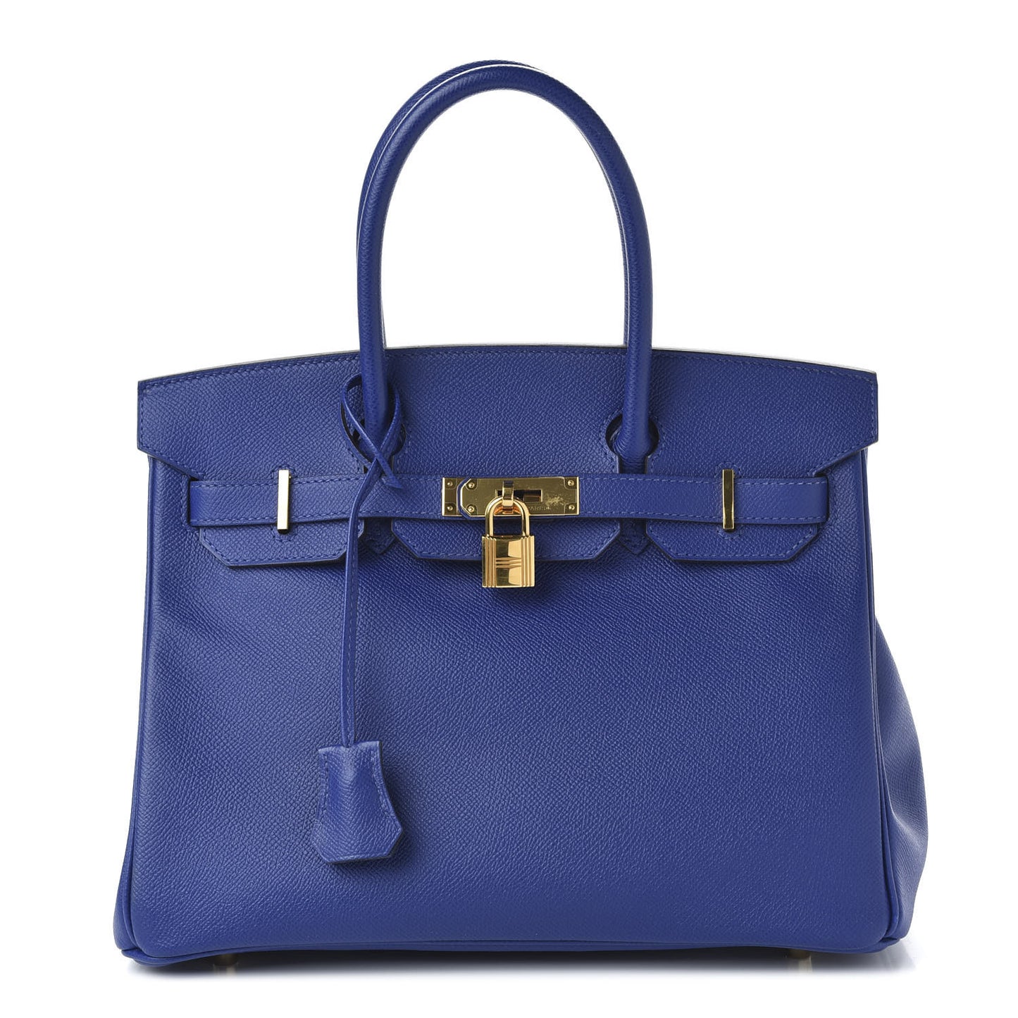 Epsom Birkin 30 Bleu Electrique