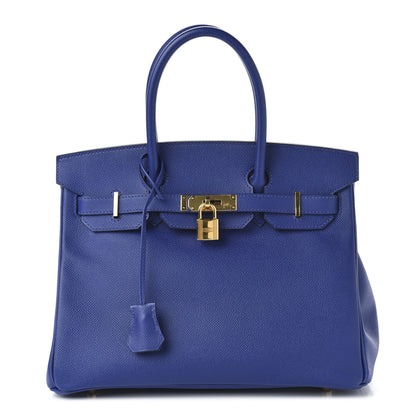 Hermes Epsom Birkin 30 Bleu Electrique 1 of 11
