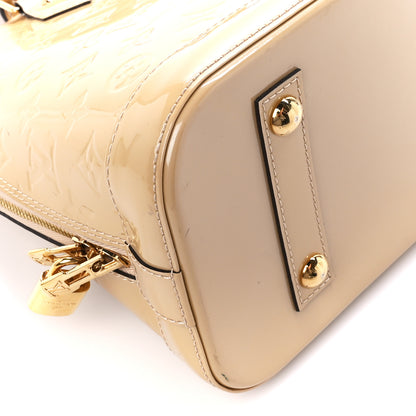 Louis Vuitton Vernis Alma PM Blanc Corail 17 of 19