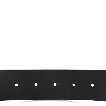 Gucci Calfskin Studded Interlocking G Belt 90 36 Black 5 of 7
