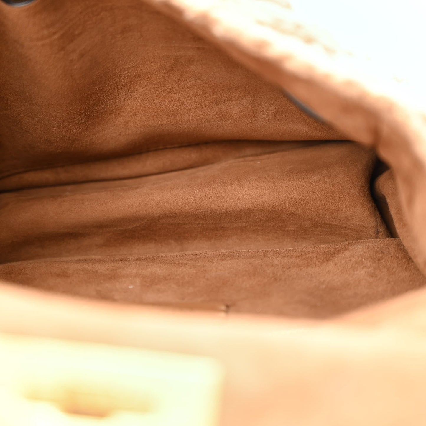 Cashmere Medium Roman Stud Shoulder Bag Brown