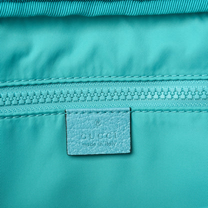 Gucci Nylon Twill 80s Logo Patch Backpack Lago 6 of 10
