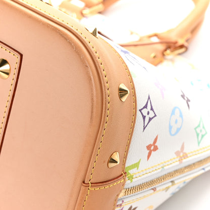 Louis Vuitton Monogram Multicolor Alma GM White 9 of 11