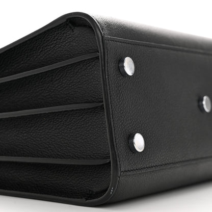Saint Laurent Grained Calfskin Baby Sac De Jour Black 8 of 15