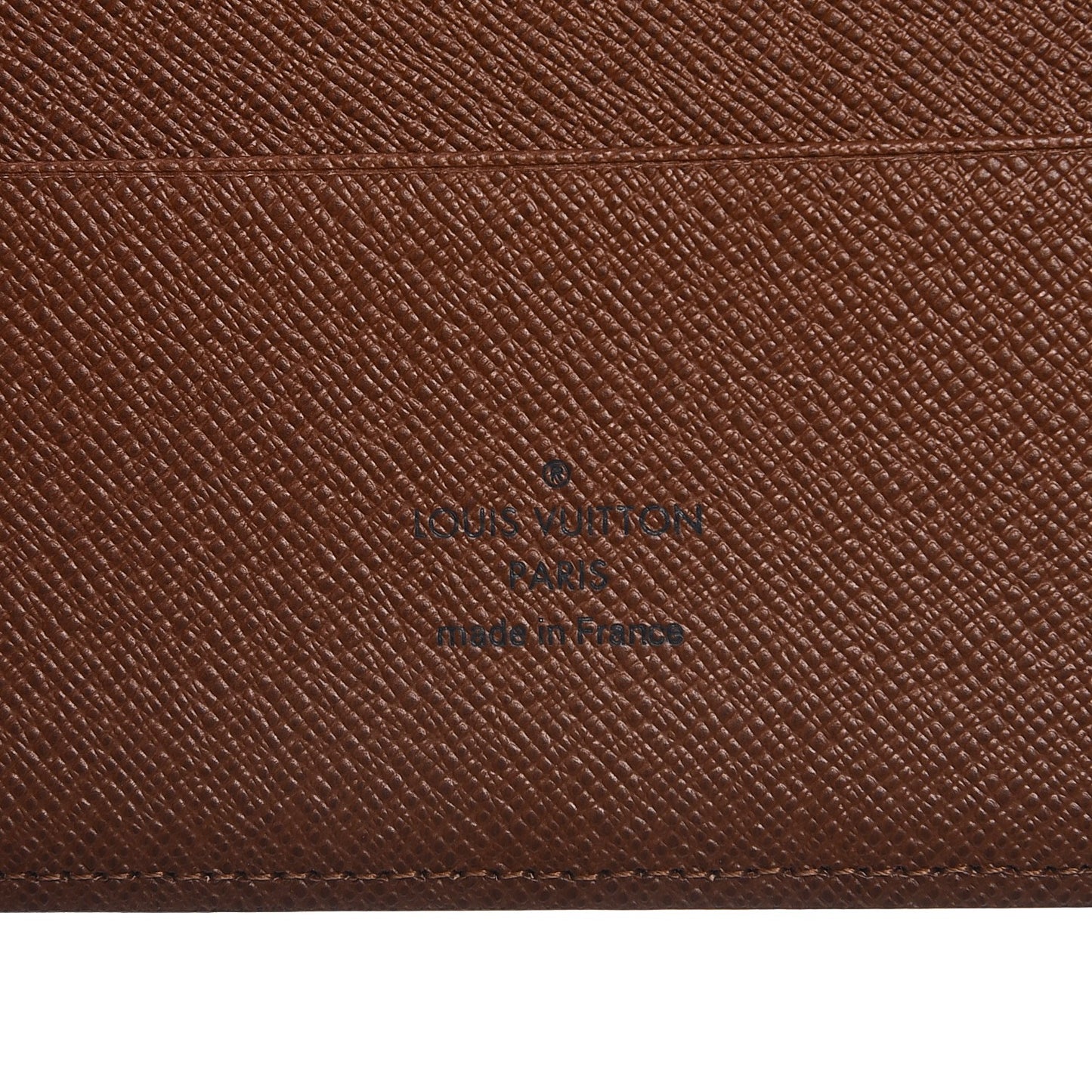 Monogram Large Ring Agenda Cover