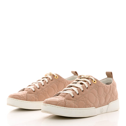 Louis Vuitton Calfskin Monogram Stellar Sneakers 37.5 Blush 3 of 12
