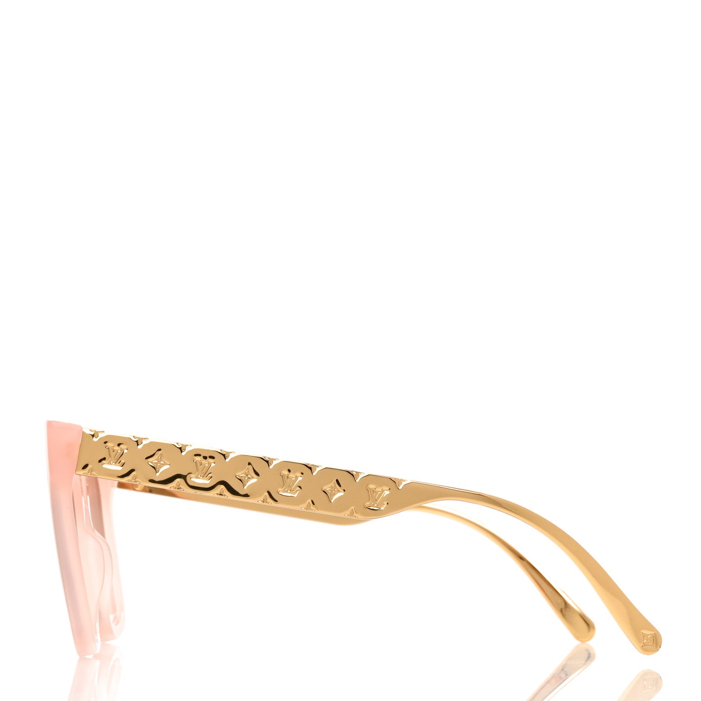Acetate LV Empreinte Square Sunglasses Z1532W Pink