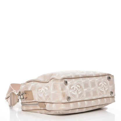 Chanel Nylon Small Travel Tote Beige 5 of 13